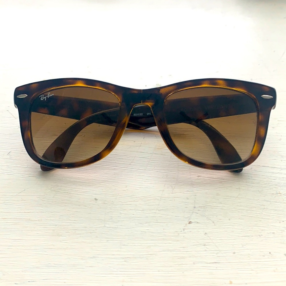 Ray-ban wayfarer folding classic sunglasses